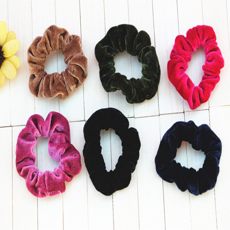 One dollar flannel hair band rubber band one dollar store jewelry supply stall supply