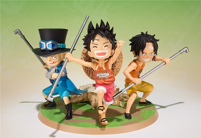 F.zero 海賊王 路飛 艾斯 薩博 三兄弟的約定 場景