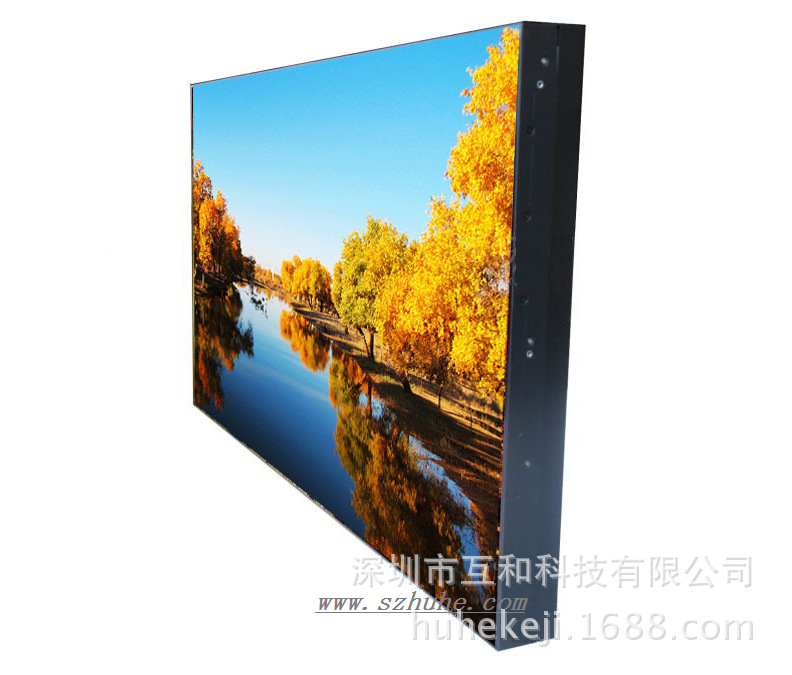 工厂多媒体展览展示49寸液晶电视墙LED拼接屏 企业展示大屏拼接