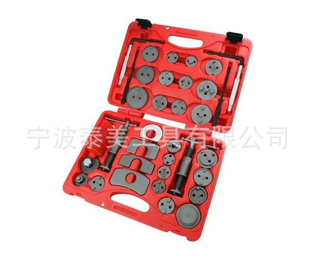 35件套 刹车分泵拆装工具 碟式刹车分泵调整组工具 维修正时工具