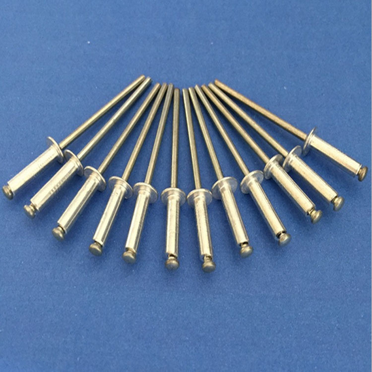 抽芯铆钉铝制开口型平圆头抽芯铆钉M2.4M3M4M6.4铝圆头铆钉拉铆钉