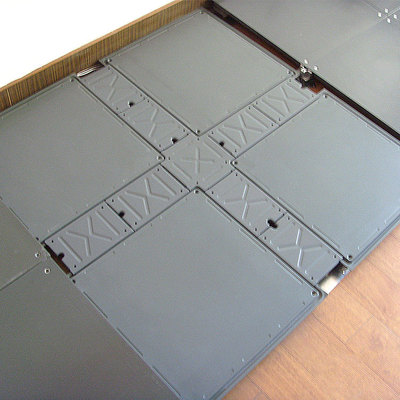 智能扣線槽OA網絡地板 帶線槽設計布線方便經久耐用 宜寬直銷