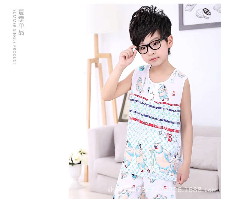 居傢綿綢短袖套裝詳情頁_13