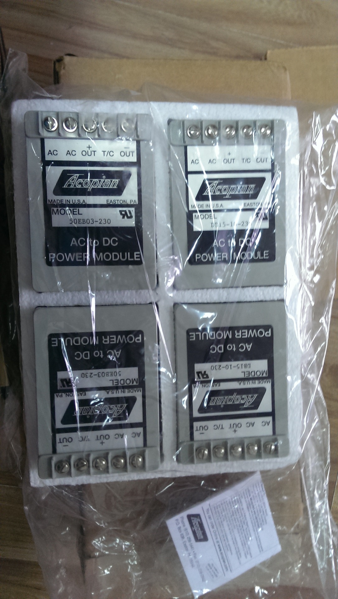 特价供应ACOPIAN电源DB12-10-230稳定