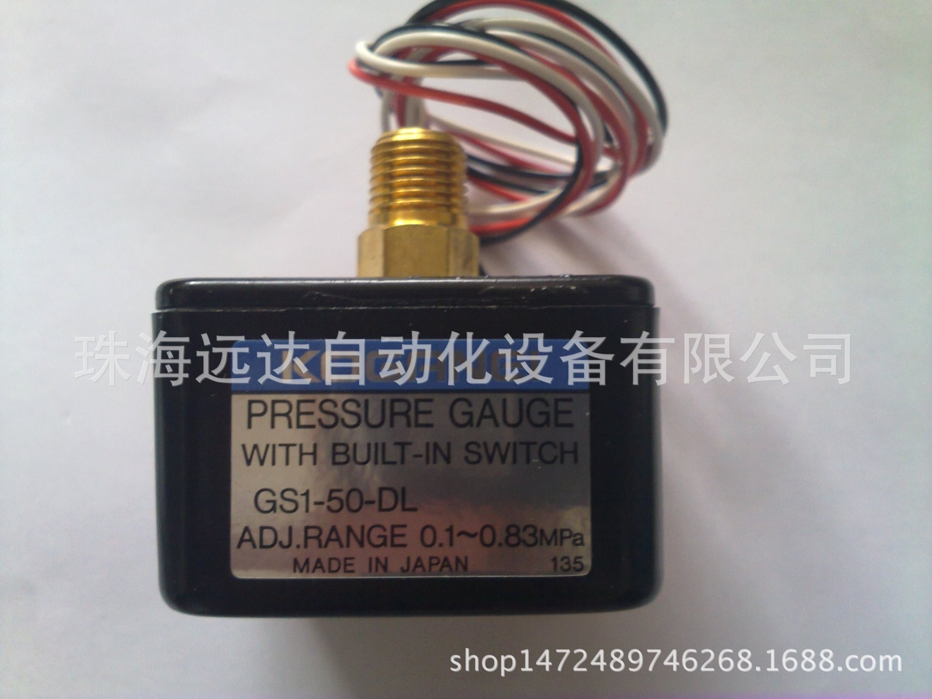 全新原装小金井压力表GS1-50-DL