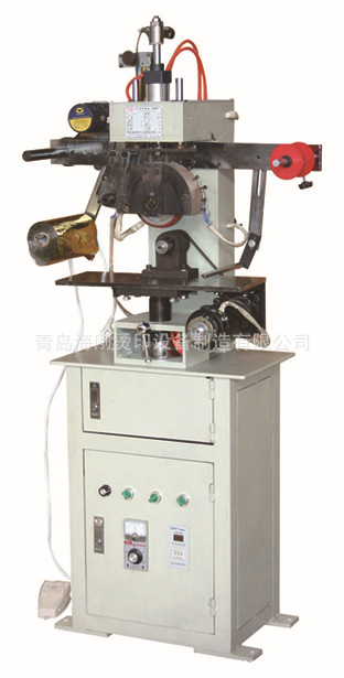 供应WT-51全自动数码线号烫金机  LOGO弧面烫金机数码产品烫金机