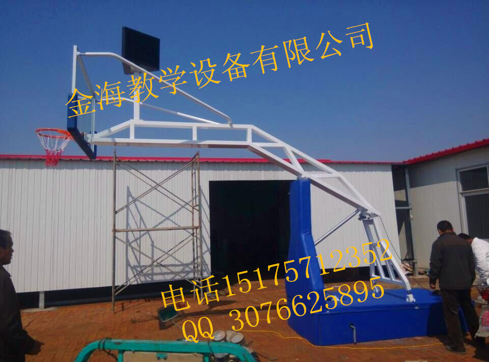 手動液壓籃球架 附圖