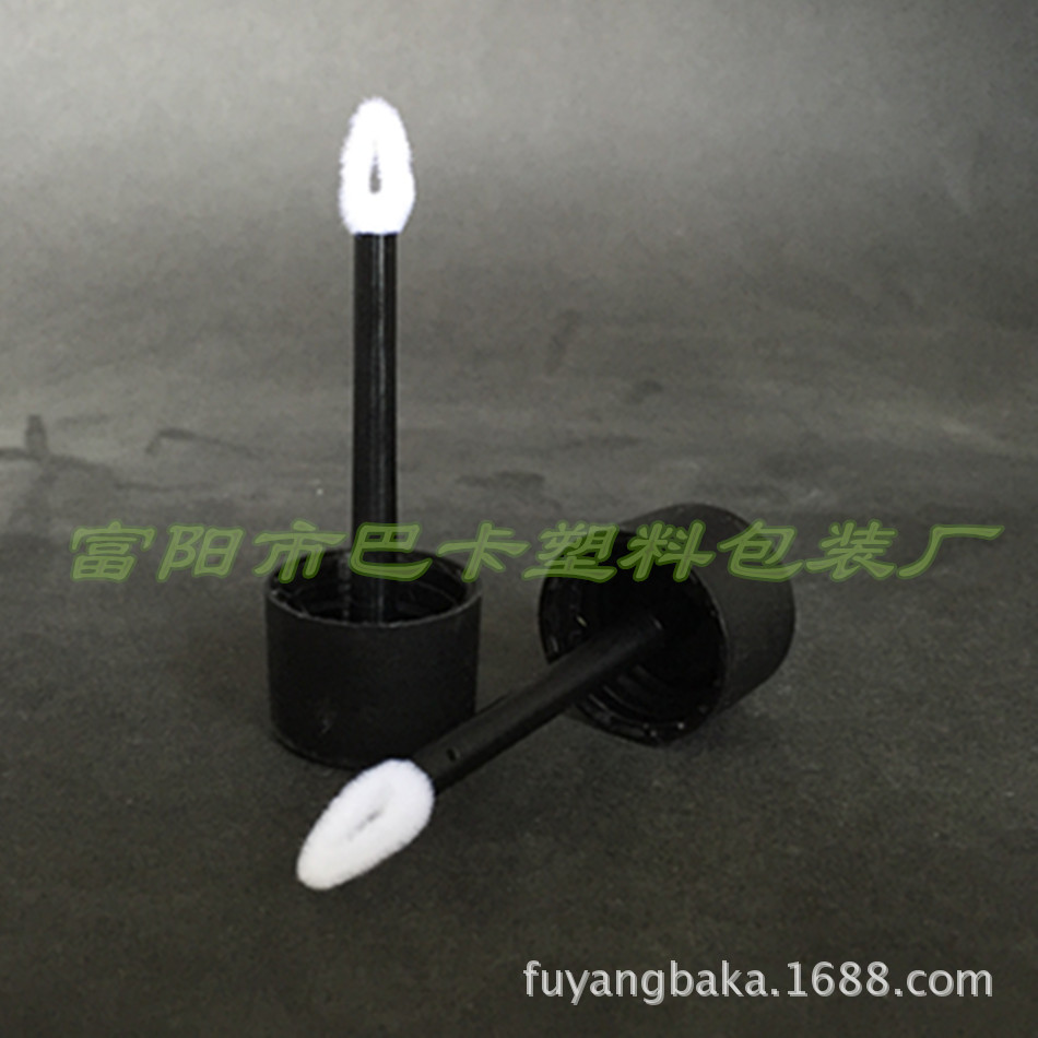18/410 心形 植绒唇彩头盖 唇彩棉头盖 唇刷管盖 光面盖蕾丝盖