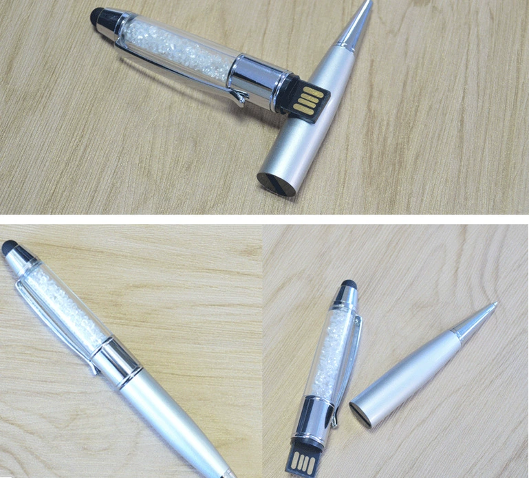 U disk manufacturer produces crystal U disk pen U disk pen high -grade crystal U disk customized gift U disk customization