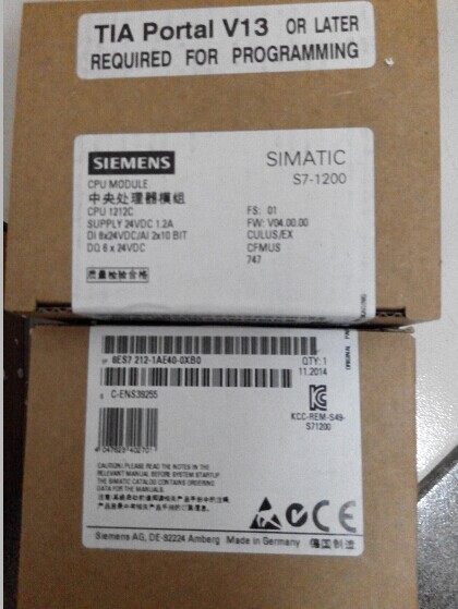 ԭװ��������ƷS7-1200 CPU 1212C 6ES7 212-1AE40-0XB0 �ֻ�