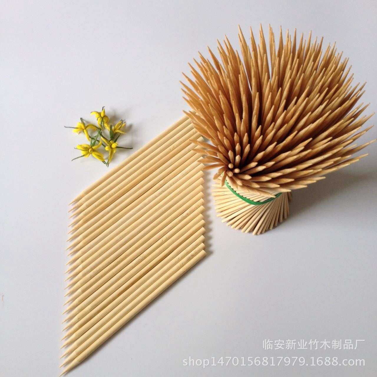竹签厂家【专业d制】各种规格优质竹签 竹棒-阿里巴巴