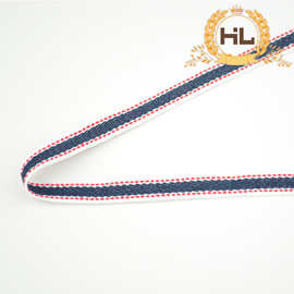 全棉织带 提花棉绳 人字带  针织带