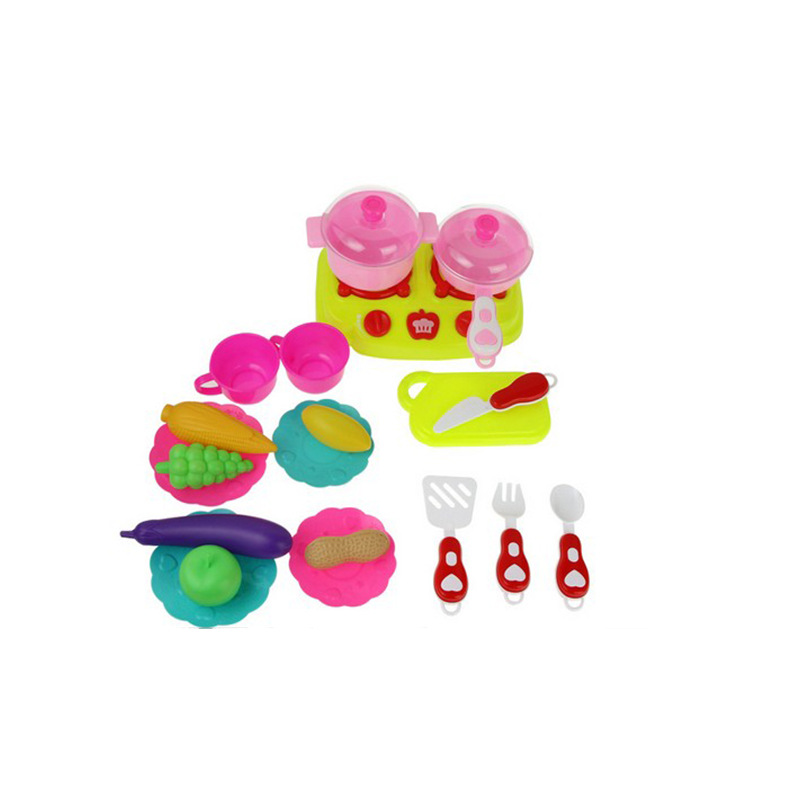 大号超市儿童购物车过家家玩具仿真宝宝手推车蔬菜水果套装