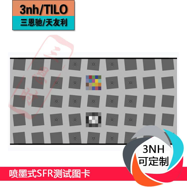 Струйная карта проверки SFR отражающая Таблица тестов SFR Струйные диаграммы SFRplus