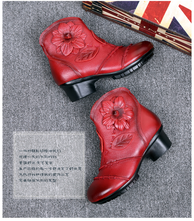 Bottes femme TRANQUILLEMENT en En cuir - Ref 3354879 Image 18