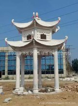 厂家批发青石亭子 凉亭 长廊包安装