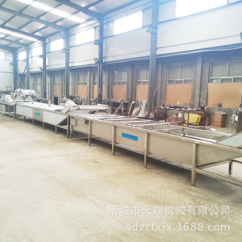 果蔬清洗流水线(草莓清洗）蔬菜水果机售后保障自动清洗番薯