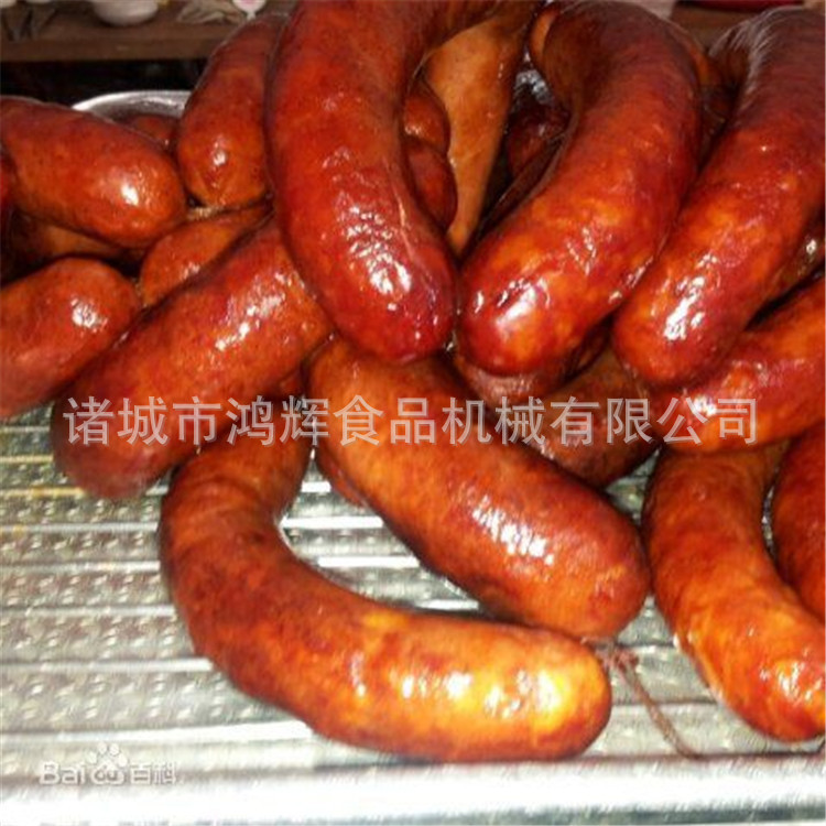 香肠加盟店专用腊肠烟熏箱电加热红肠蒸熏炉全自动香肠烟熏机现货