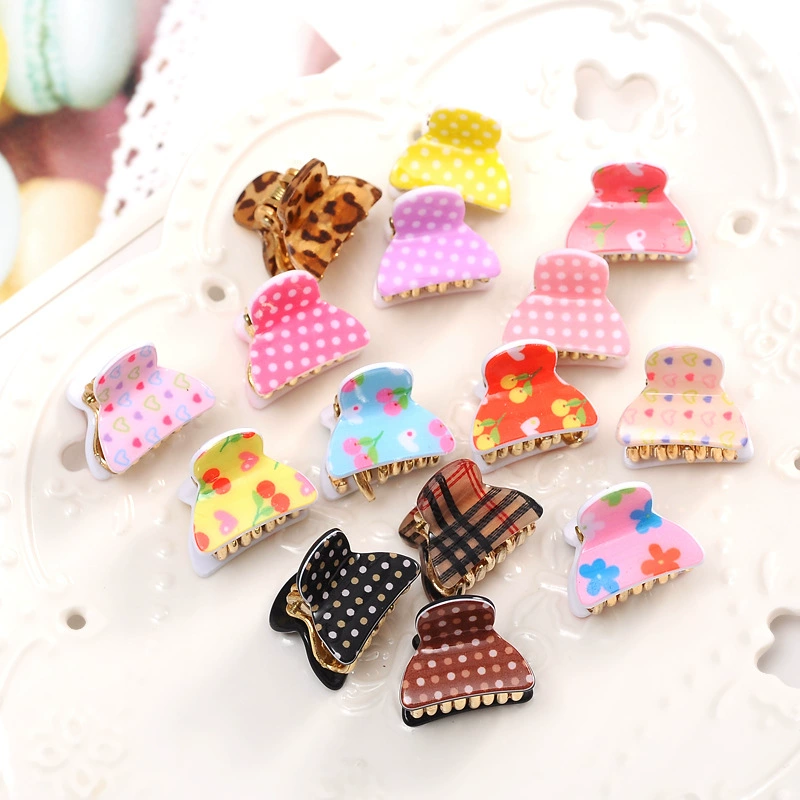 Small crab pin, hairgrip, hair accessory, bangs