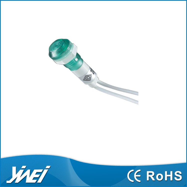 M10红色绿色设备指示灯安装孔10个大信号灯 YW5-206