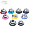 Factory direct supply stainless steel material 60mm jellyfish hotel Creative color dining bell multi -size calls calling people bell