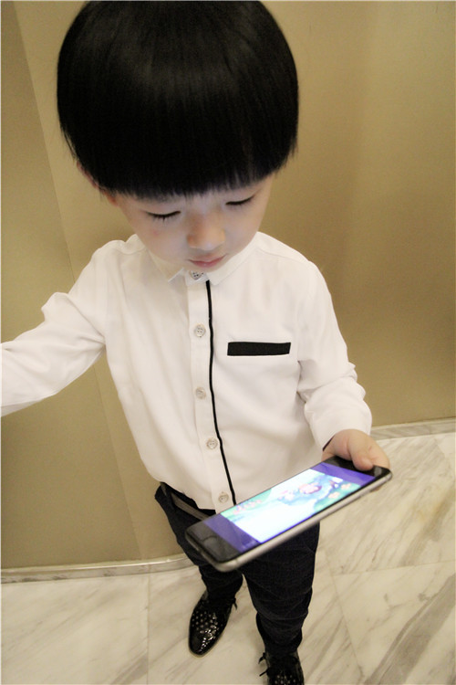 Chemise garcon à manche longue - Ref 2079505 Image 21