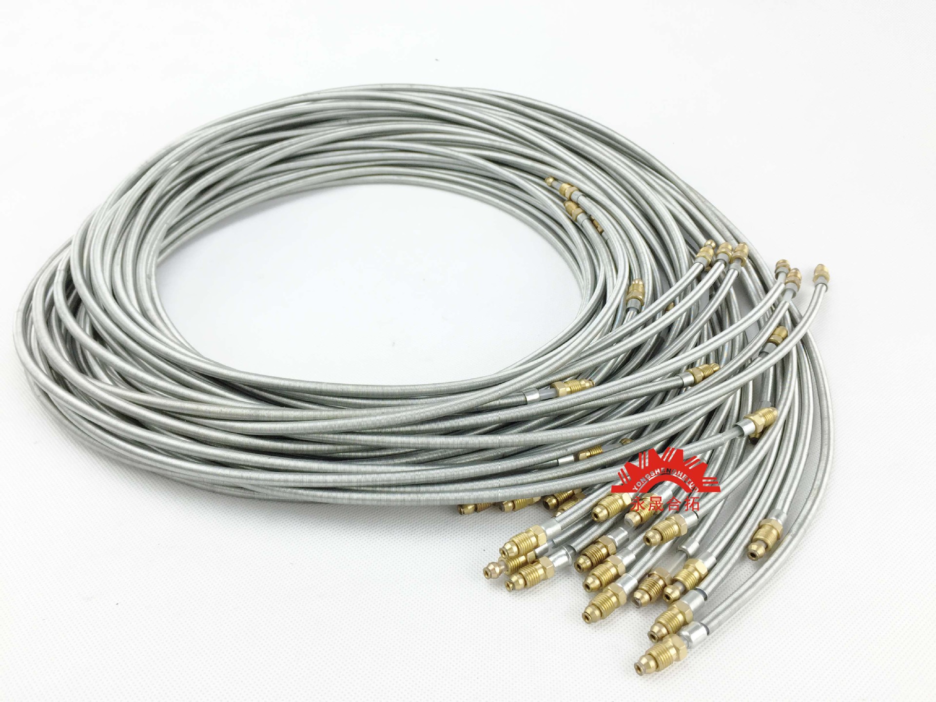 各种CNC机床油管 润滑油路油管 钢丝弹簧护套管 按长度做4mm6mm