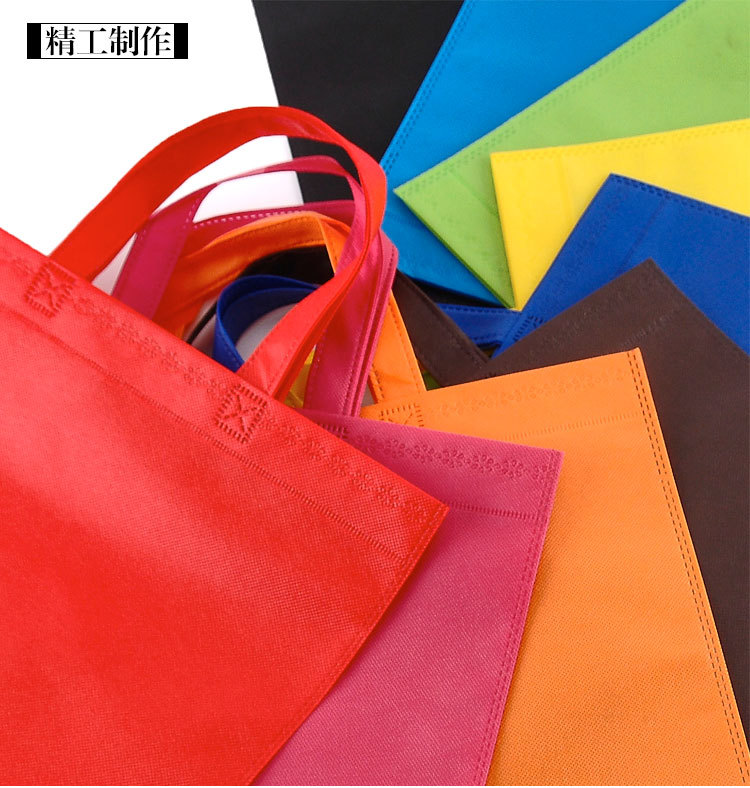 无纺布袋广告袋详情分切