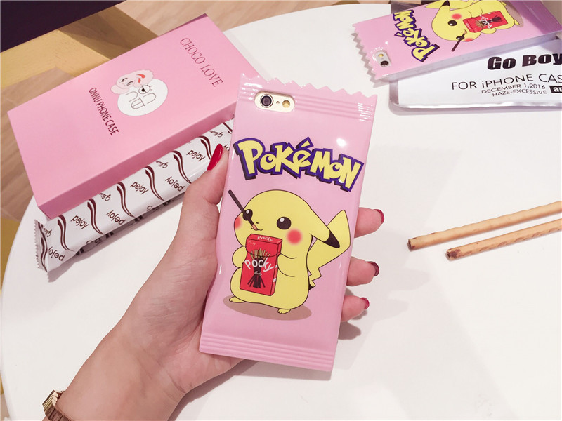 詳情_iphone6splus手機殼 IMD蘋果6糖果比卡丘