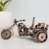 Motorcycle, three-wheel car model, handmade, Birthday gift