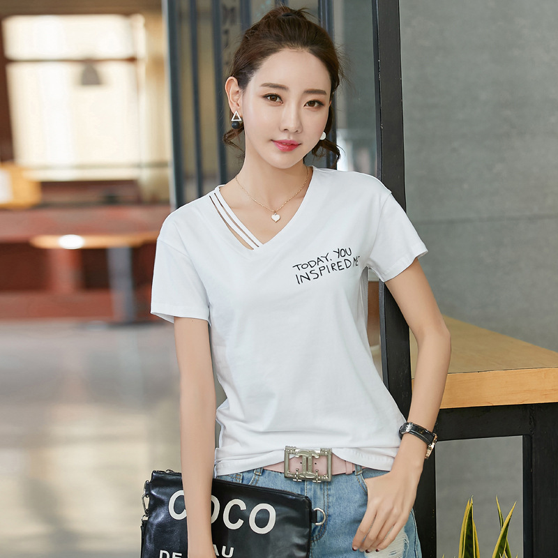 T-shirt femme SOOSSN  XIU XIAN en Odell - Ref 3433888 Image 3