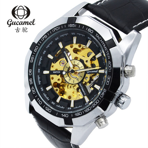 Mechanical watch ancient camel best selling mechanical watch men's watch fully automatic watch foreign trade watch cross-border hot sale watch wholesale