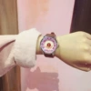 Red watch strap