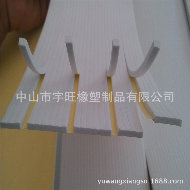 EVA泡棉条 自粘海绵条 龙骨条单面带胶密封条EVA龙骨条泡棉条