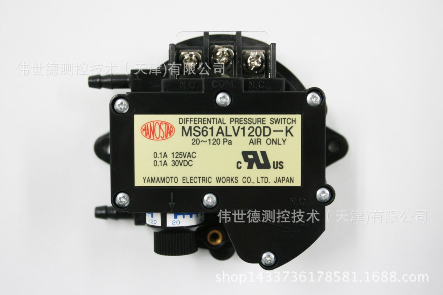 山本电机MANOSTAR数字微差压计MS61ALV120D-
