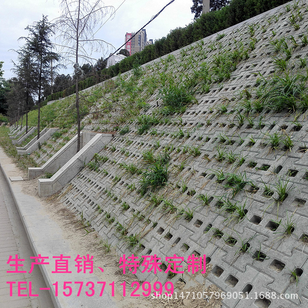 生产直销 高品质 生态护坡砖 咨询15737112999 量大从优 - 建材批发网