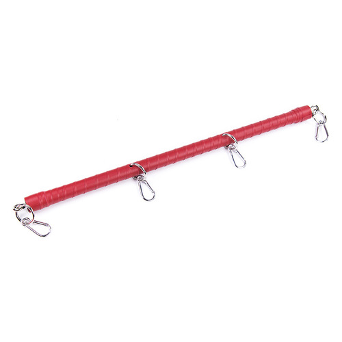 Adult restraint training supplies iron pipe single link hand and foot cuffs auxiliary red and black steel pipes can be matched with hand and foot binding