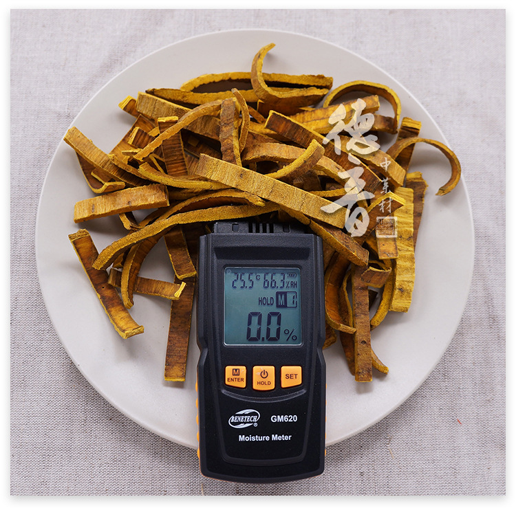 Peeled Phellodendron Bark Huang Bai 500g Dried Sichuan Herb for Decoction and External Wash quality and texture