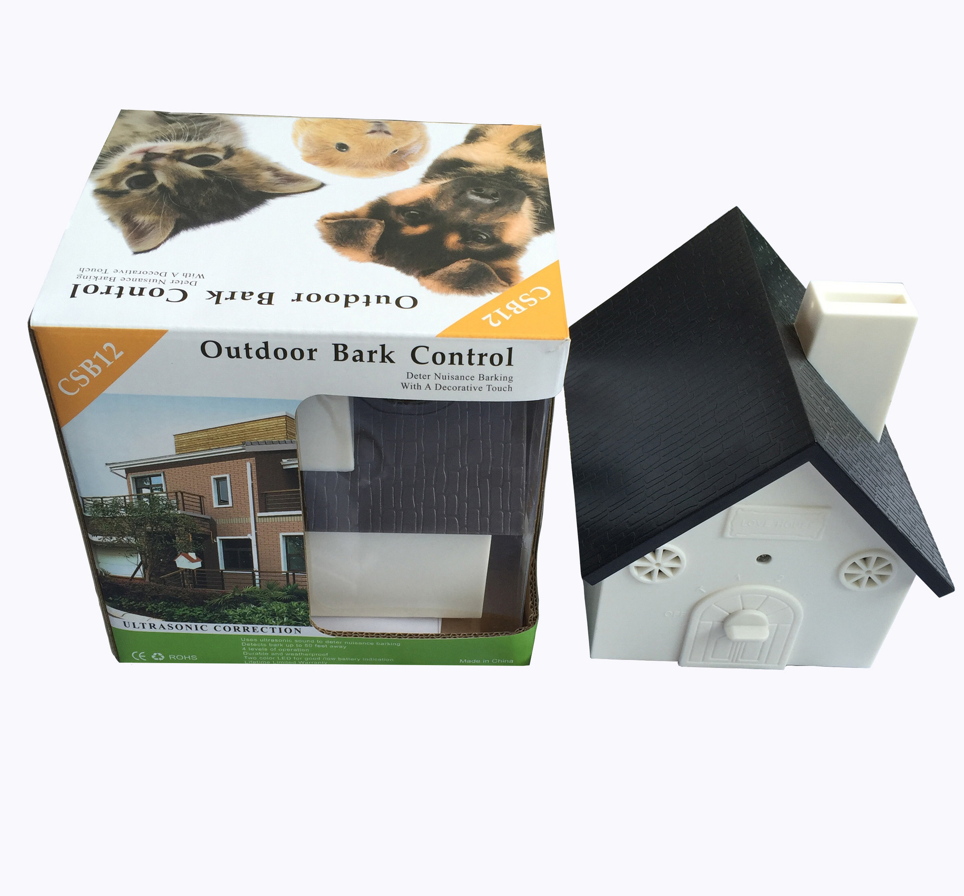 亚马逊ebay热销款室外超声波驱狗器CSB12升级版上市驱狗器厂家直|ru