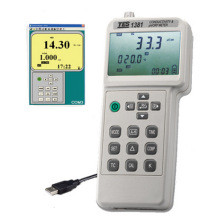 台湾泰仕TES-1381K电导度度计/酸碱度计/氧化还原电位計