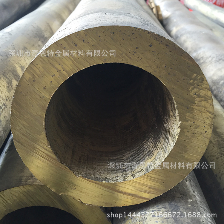 耐磨环保锡青铜管 QSN4-3大口径厚壁空心锡青铜管 90*65 90*70mm