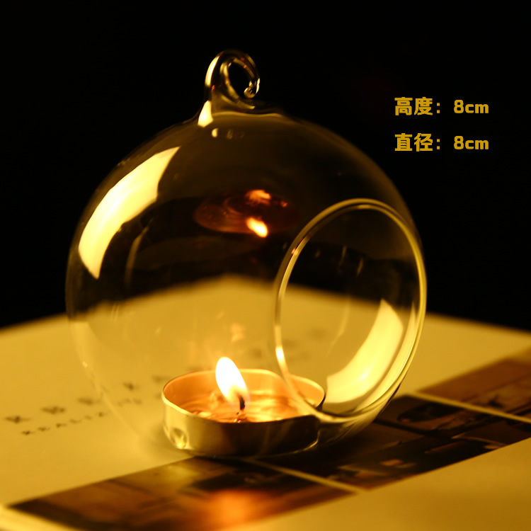 De estilo europeo de cristal titular de la vela de la boda de la cena de la boda accesorios Candelabro decoración de la Mesa adornos