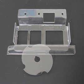 上海厂家专业透明PC耐力板，二次PC板加工成型，异形PC板雕刻折弯