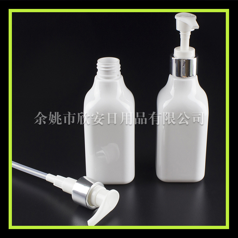 压泵瓶200ml乳白洗发液瓶 沐浴露压瓶200ml洗手液瓶 化妆品分装瓶
