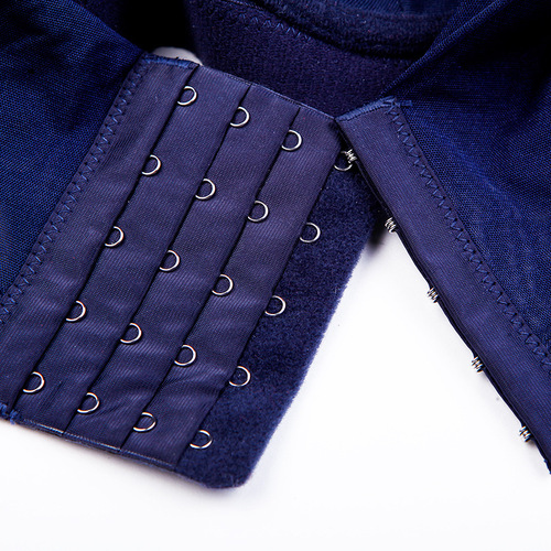 Lace large size bra thin full cup push-up adjustable fat mm tube top five-breasted women's bra underwear wholesale