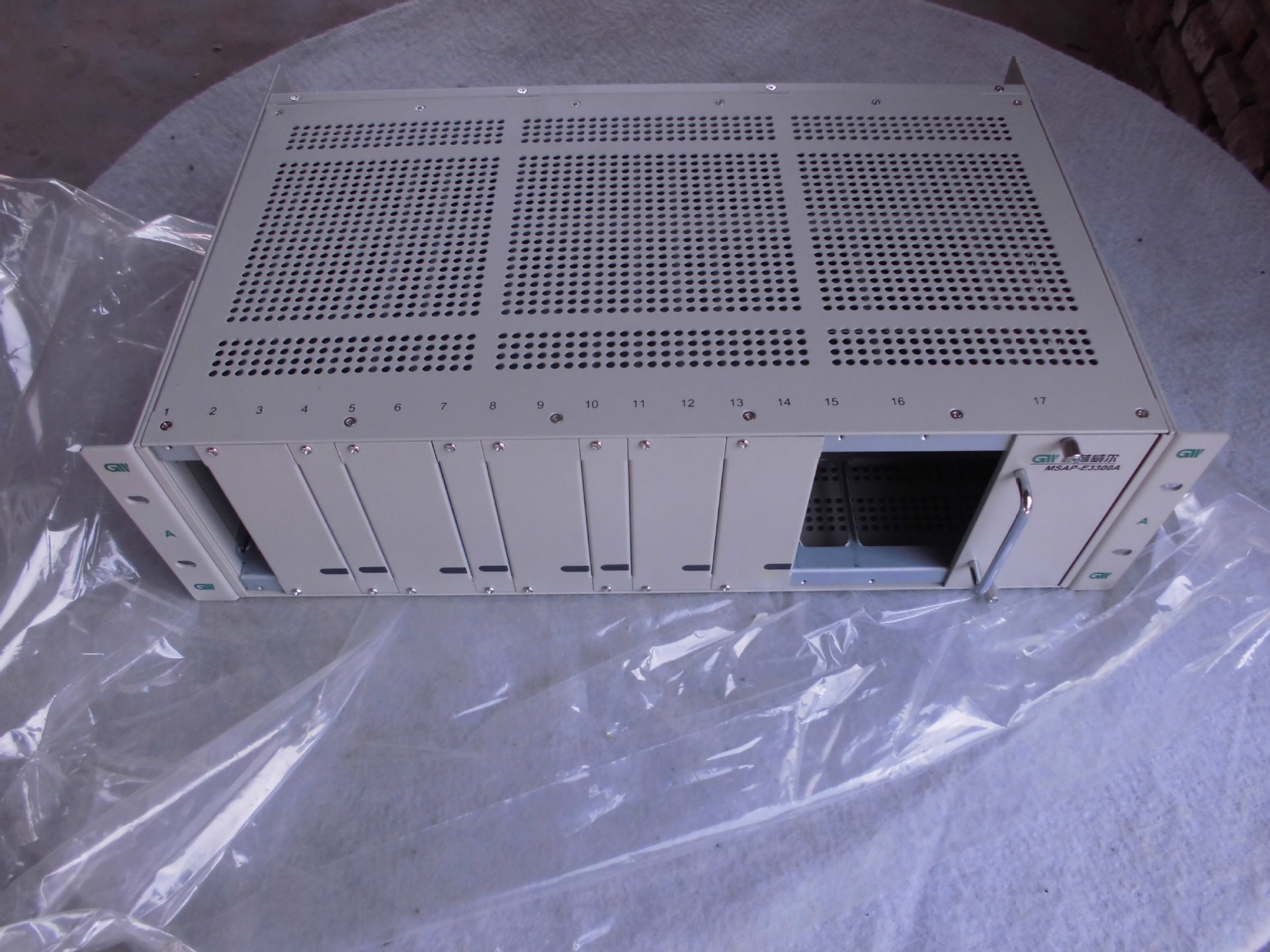 格林威尔MSAP-E3300A机架式光纤收发器