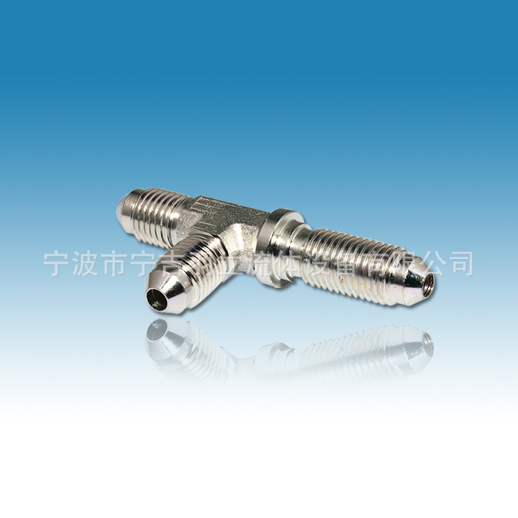 非标定制碳钢卡套式液压接头 内螺纹三通接头BD活接头 AJJ6J系列