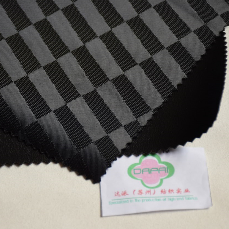 优质供应提花发泡牛津布1680D双股PU箱包手袋印花面料