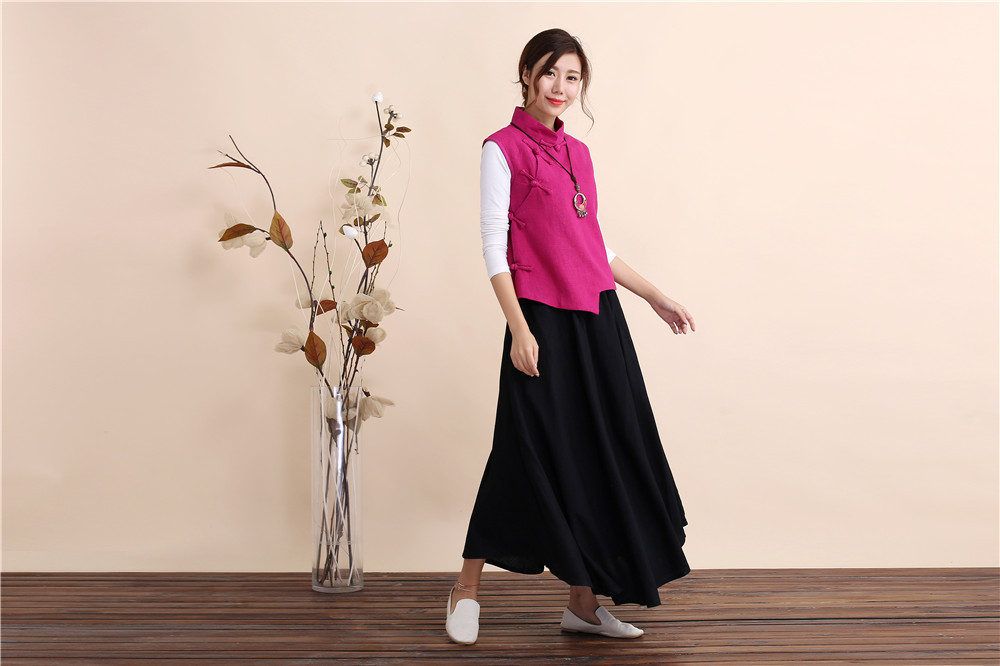 Gilet femme MA FAN TISSU en Chanvre - Ref 3316987 Image 67