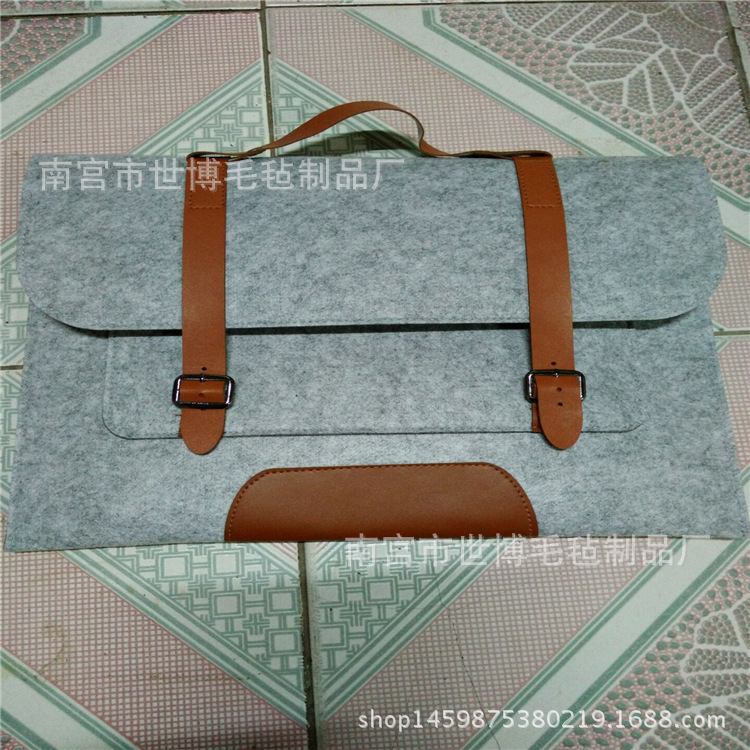厂家一件代发毛毡 电脑包 毛毡平板电脑包 iPad电脑包 毛毡包